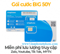 Cách đăng ký BIG50Y VinaPhone 5Gb/ngày chỉ 50K tháng