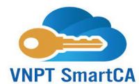 Chữ ký số VNPT Smart CA